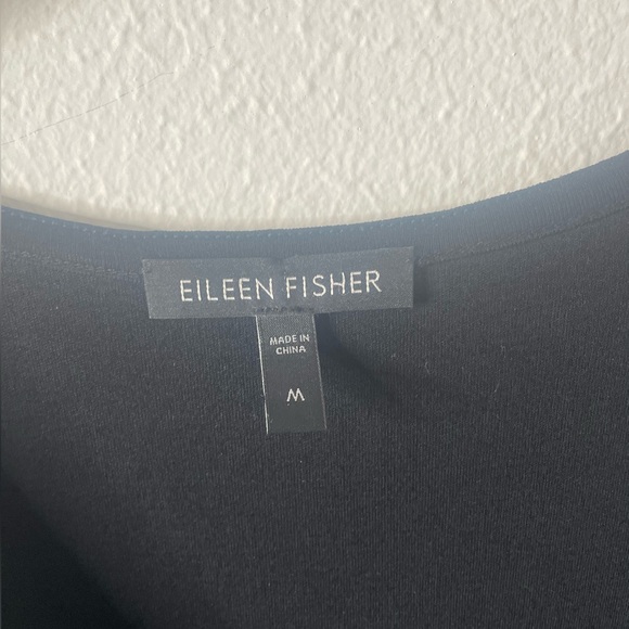 Eileen Fisher Silk Wrap Dress - Picture 2 of 6